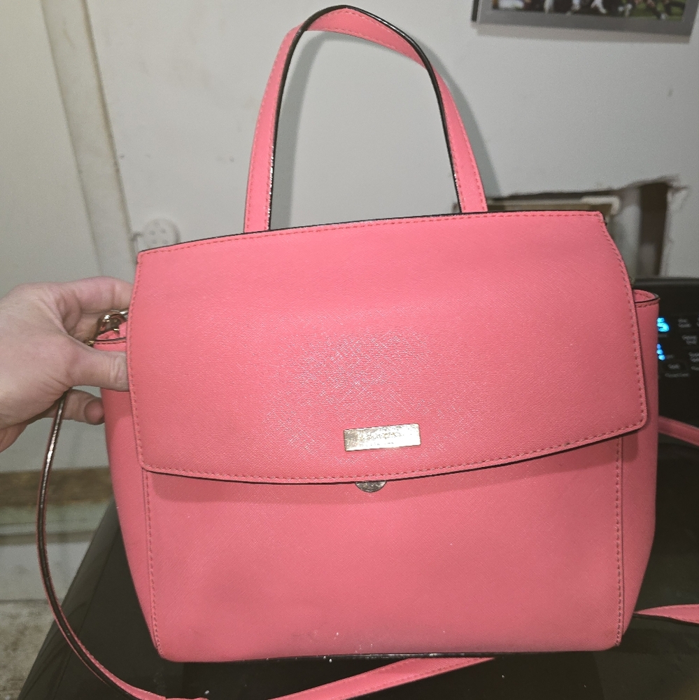 Kate Spade Pink Crossbody & Matching Wallet